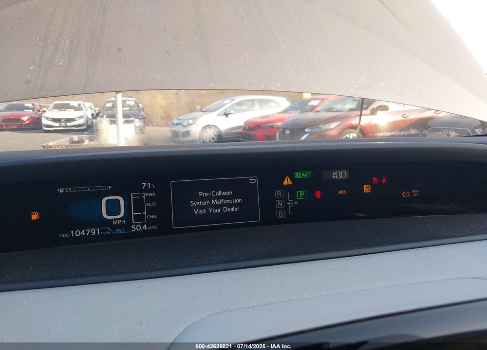2016 TOYOTA PRIUS VIN: JTDKARFU6G3022761