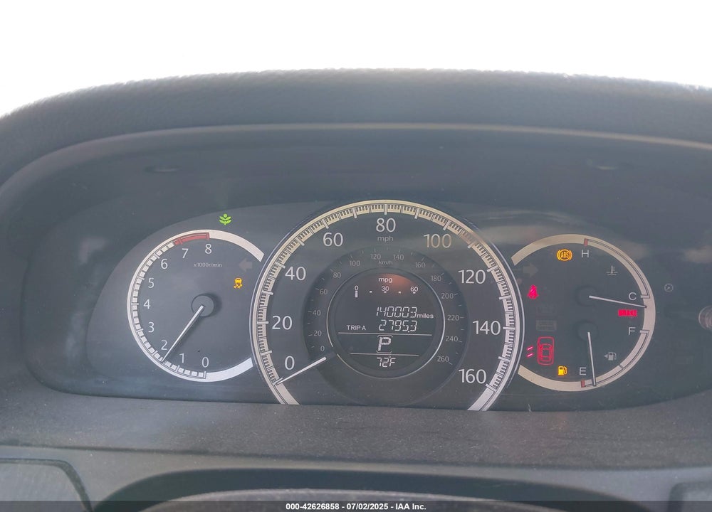 2014 HONDA ACCORD VIN: 1HGCR2F79EA182237