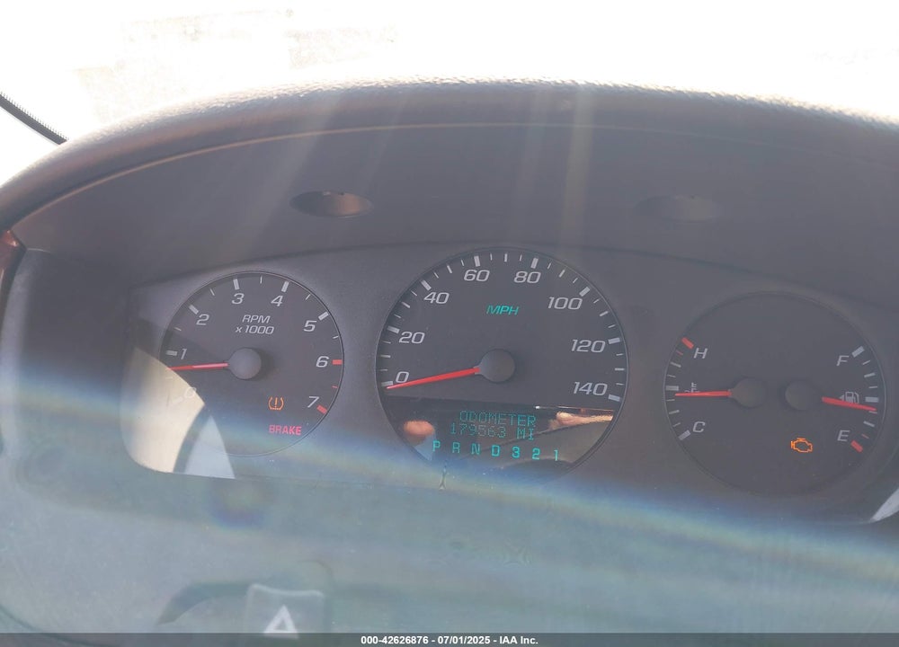 2007 CHEVROLET IMPALA VIN: 2G1WB58K779404056