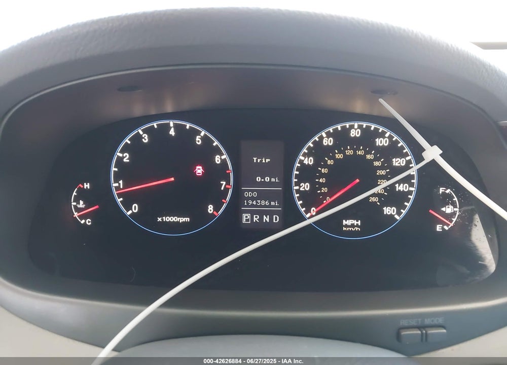2007 HYUNDAI AZERA VIN: KMHFC46F67A152353