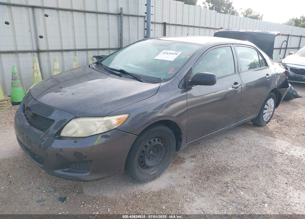 2009 TOYOTA COROLLA VIN: JTDBL40E299072555