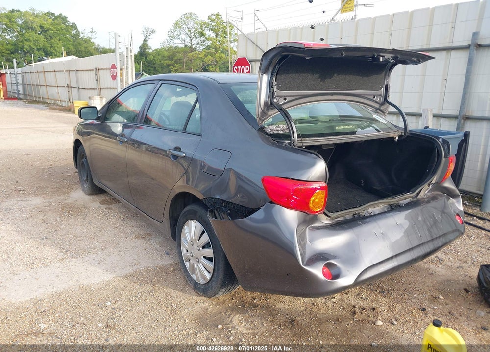 2009 TOYOTA COROLLA VIN: JTDBL40E299072555