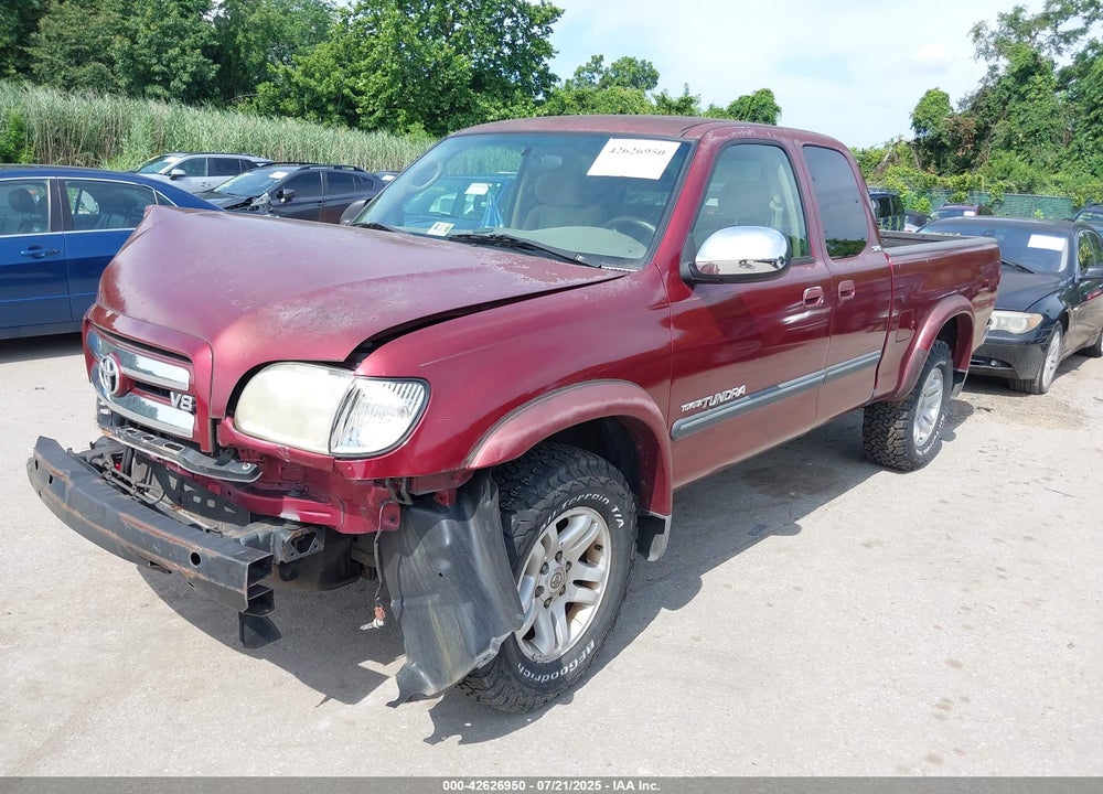 2003 TOYOTA TUNDRA SR5 V8 VIN: 5TBBT44133S400834