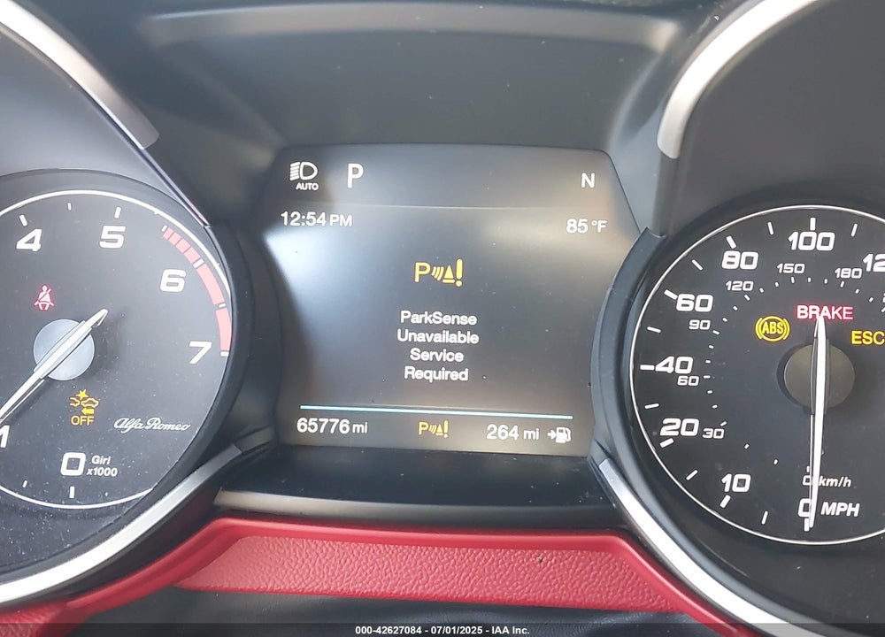2019 ALFA ROMEO STELVIO VIN: ZASPAJAN0K7C35821