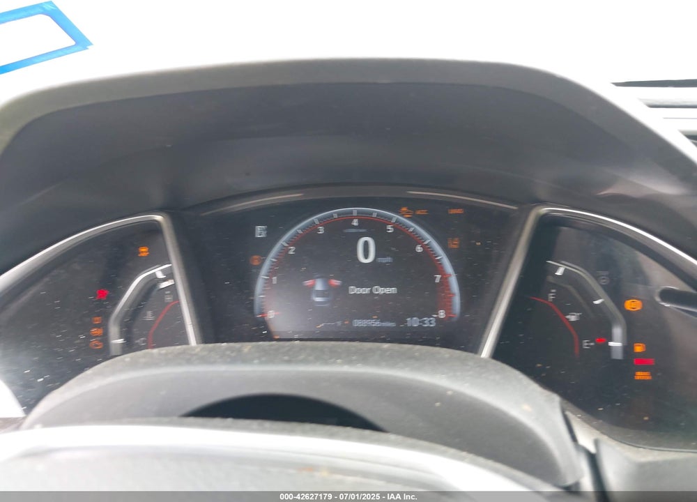 2020 HONDA CIVIC VIN: 19XFC2F88LE018638