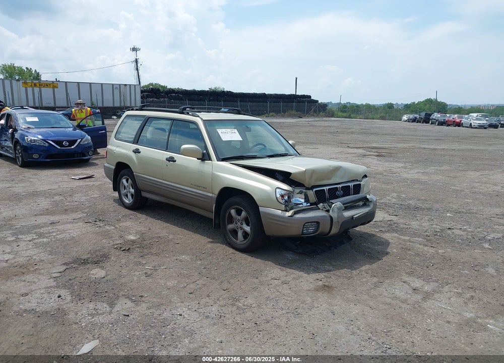2002 SUBARU FORESTER S VIN: JF1SF65572H758717
