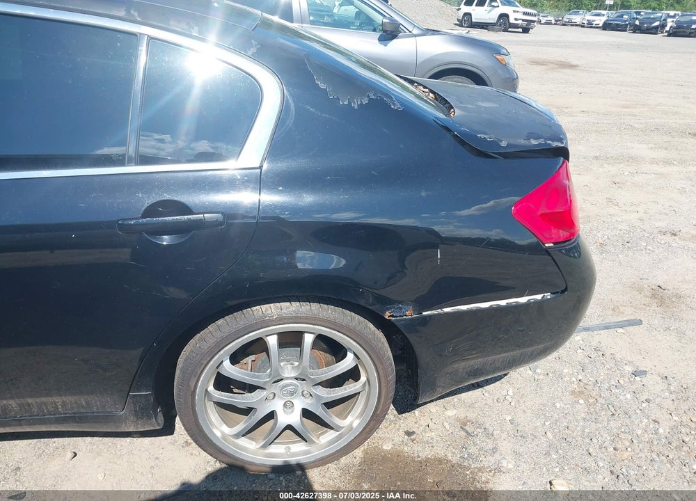 2007 INFINITI G35X VIN: JNKBV61FX7M811922