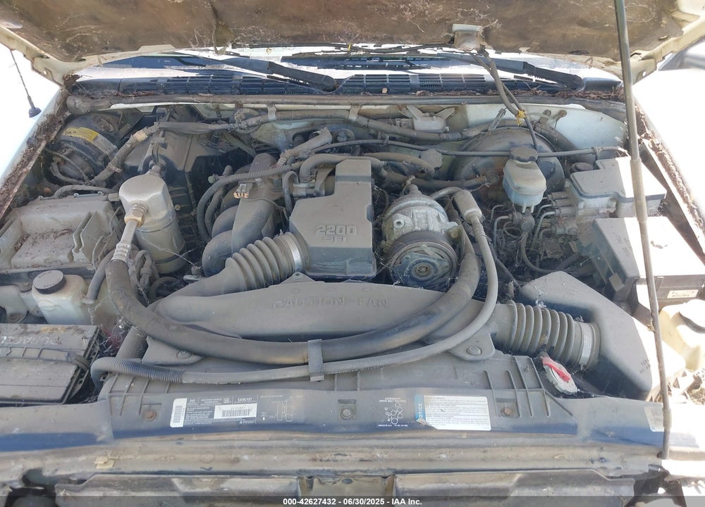 1998 CHEVROLET S-10 LS FLEETSIDE CMI VIN: 1GCCS1441WK129484