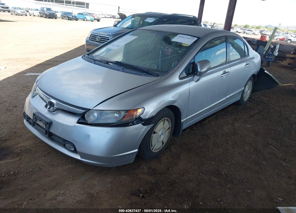 2007 HONDA CIVIC HYBRID VIN: JHMFA362X7S023851