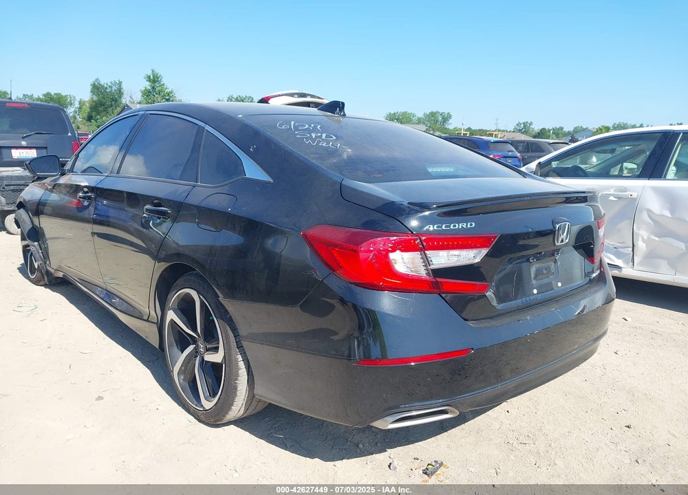 2021 HONDA ACCORD VIN: 1HGCV1F32MA042841