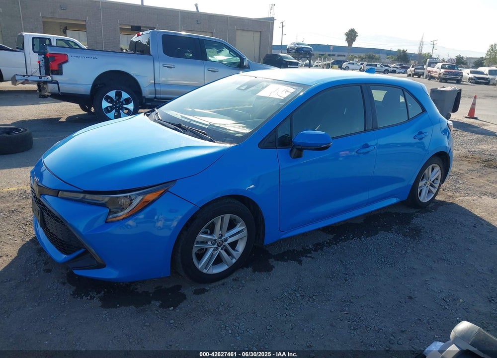 2019 TOYOTA COROLLA SE VIN: JTNK4RBE6K3022219