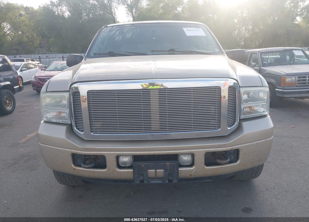 2005 FORD EXCURSION LIMITED VIN: 1FMNU43S05ED45873