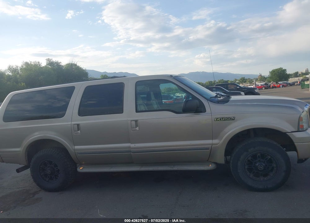 2005 FORD EXCURSION LIMITED VIN: 1FMNU43S05ED45873