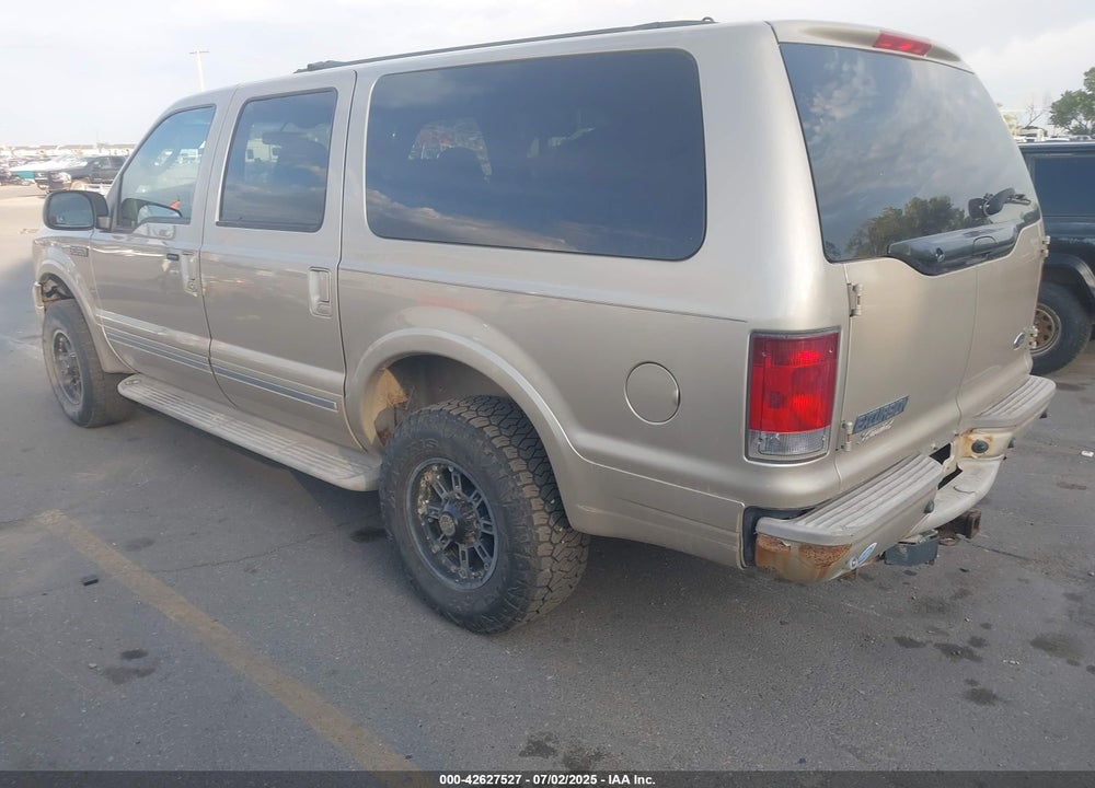 2005 FORD EXCURSION LIMITED VIN: 1FMNU43S05ED45873