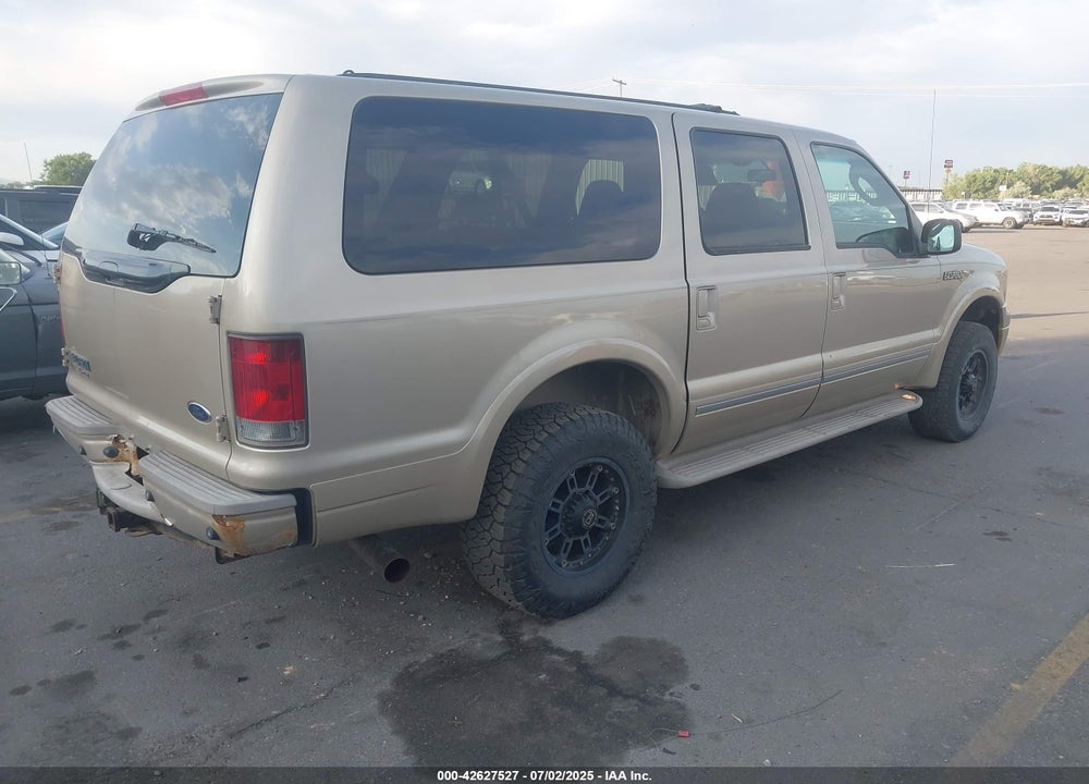 2005 FORD EXCURSION LIMITED VIN: 1FMNU43S05ED45873