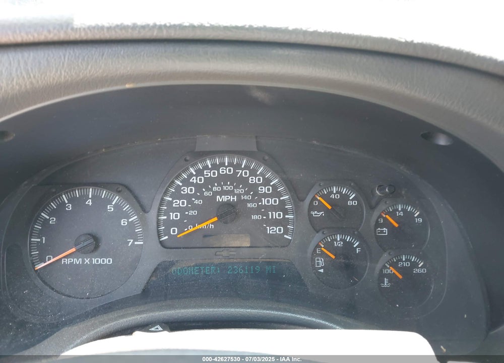 2002 CHEVROLET TRAILBLAZER LT VIN: 1GNDT13S122164500