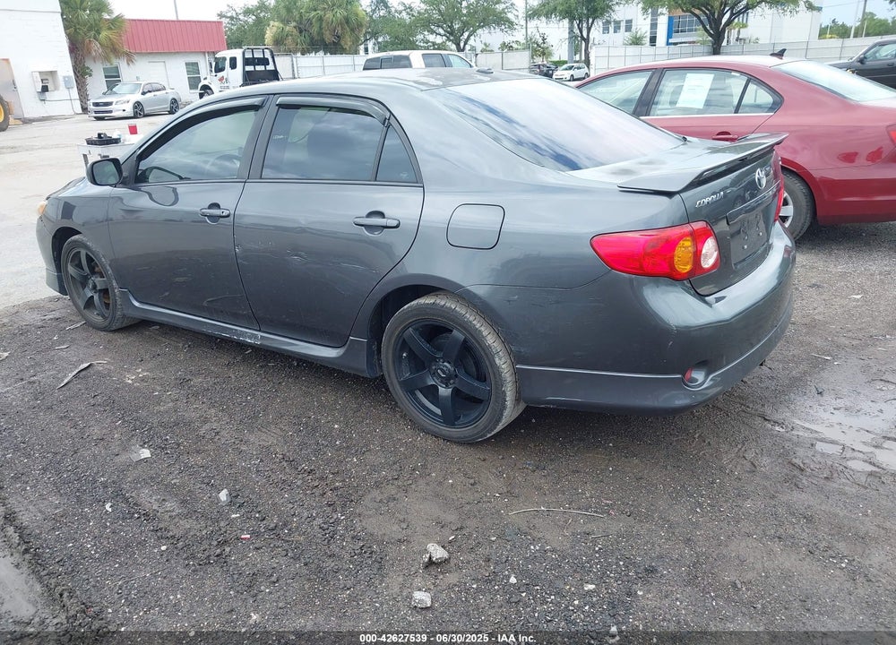2009 TOYOTA COROLLA VIN: 2T1BU40E69C027044