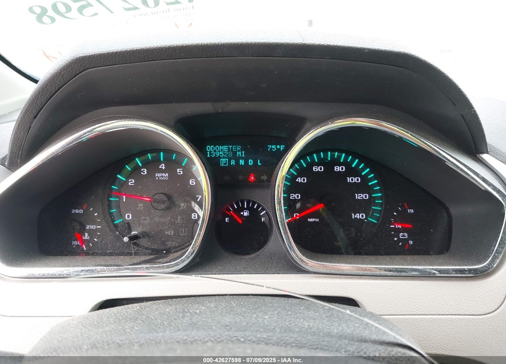 2011 CHEVROLET TRAVERSE VIN: 1GNKRLED7BJ348104