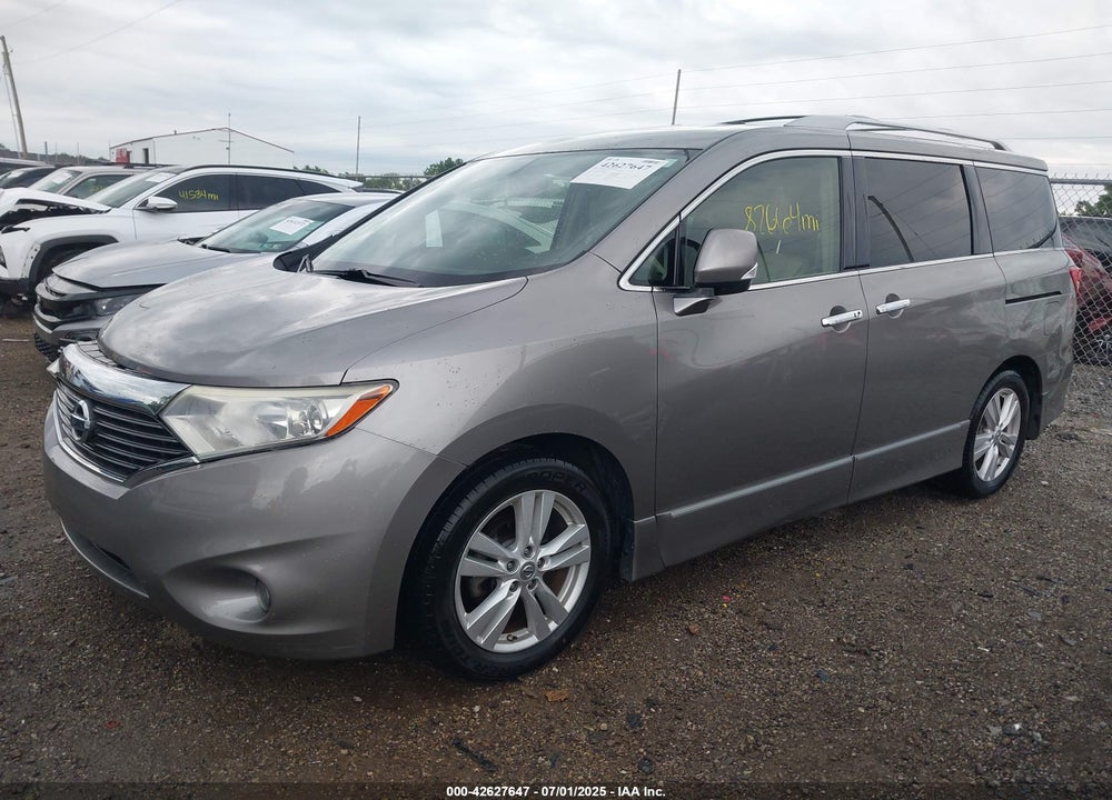 2013 NISSAN QUEST SL VIN: JN8AE2KP1D9060306