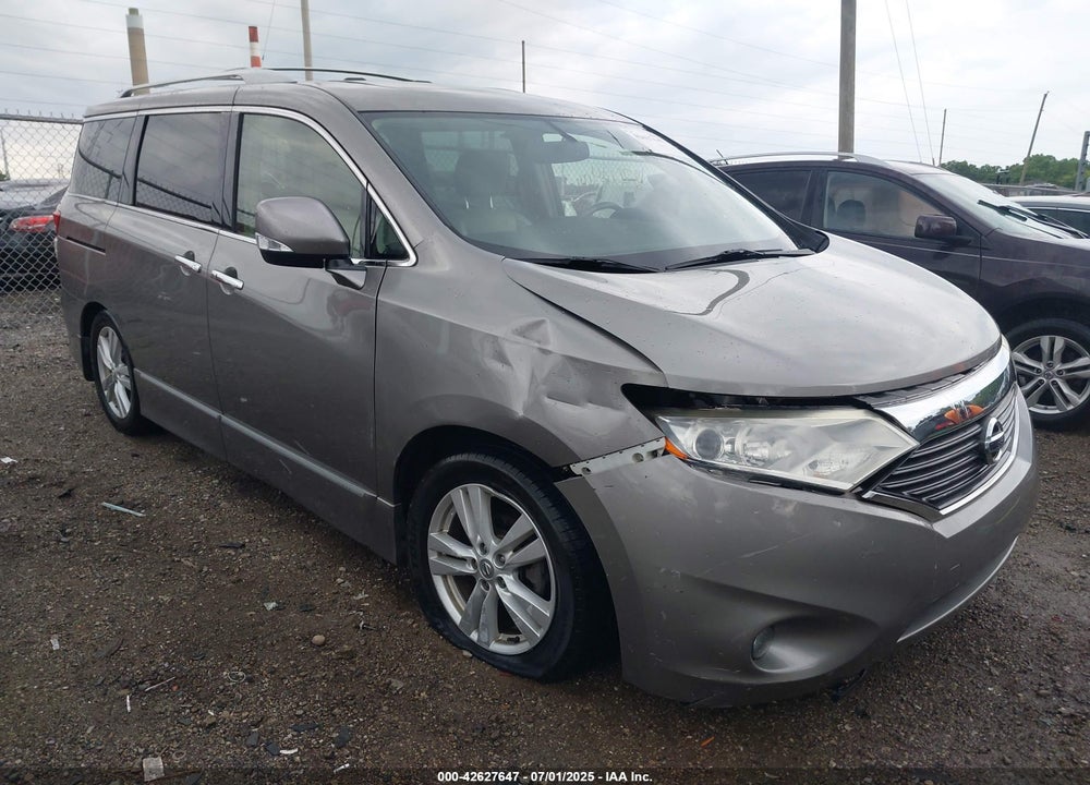 2013 NISSAN QUEST SL VIN: JN8AE2KP1D9060306