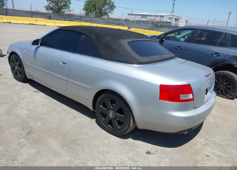 2004 AUDI A4 1.8T VIN: WAUAC48H74K018158