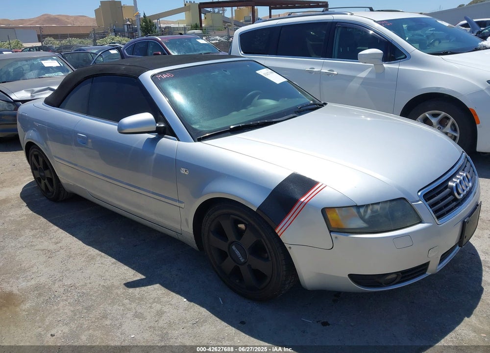 2004 AUDI A4 1.8T VIN: WAUAC48H74K018158