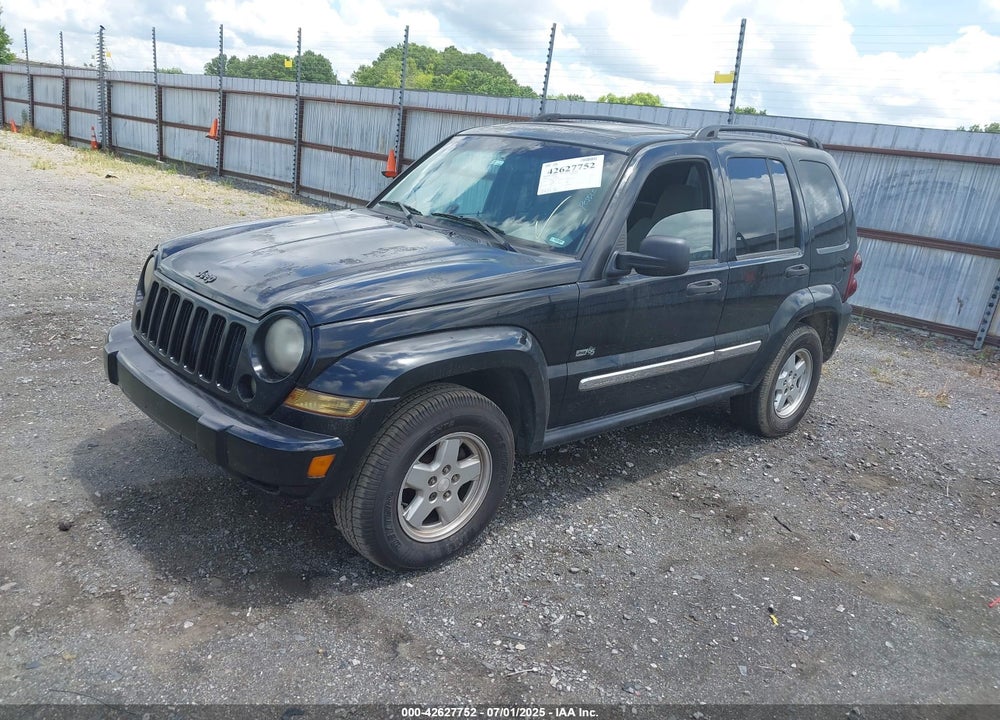 2006 JEEP LIBERTY VIN: 1J4GK48K16W292151