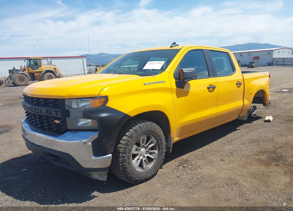 2019 CHEVROLET SILVERADO 1500 VIN: 1GCPYAEK1KZ413549