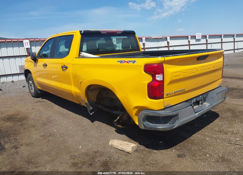 2019 CHEVROLET SILVERADO 1500 VIN: 1GCPYAEK1KZ413549