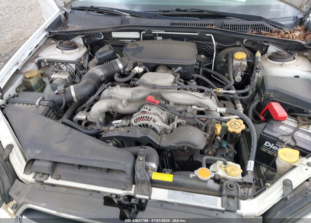 2008 SUBARU LEGACY 2.5I VIN: 4S3BL616587215222