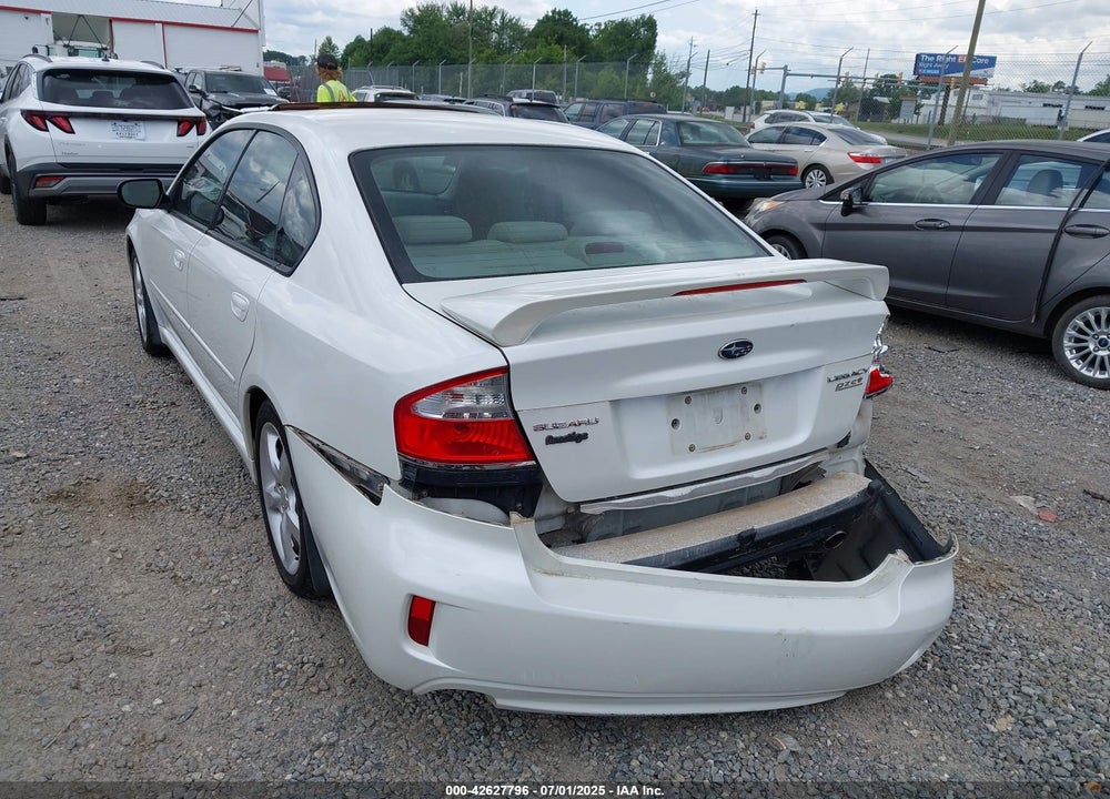 2008 SUBARU LEGACY 2.5I VIN: 4S3BL616587215222