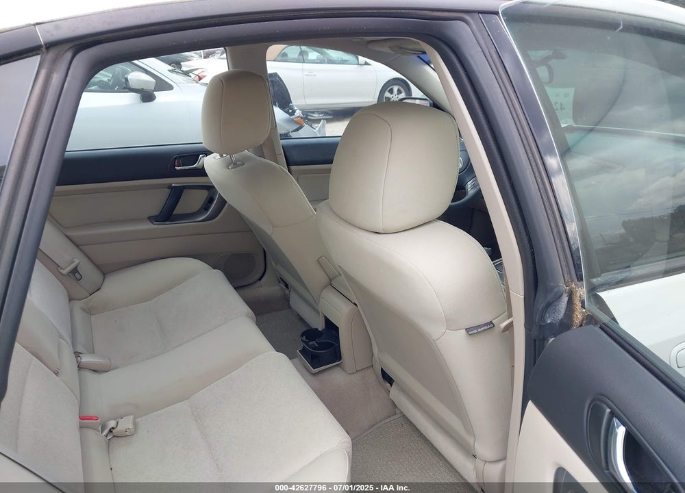 2008 SUBARU LEGACY 2.5I VIN: 4S3BL616587215222