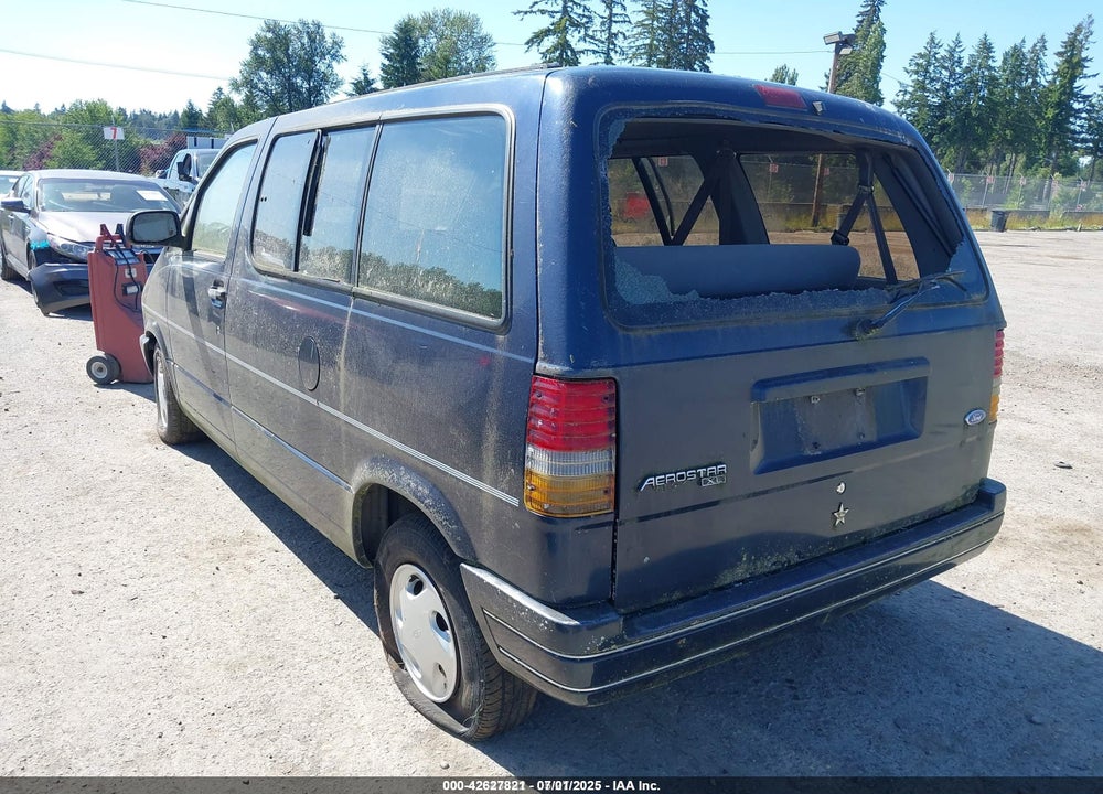 1993 FORD AEROSTAR VIN: 1FMCA11U6PZC78193