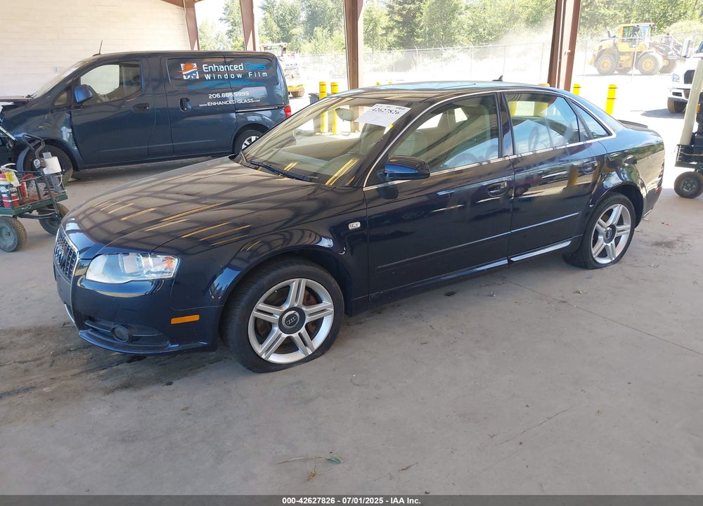 2008 AUDI A4 2.0T/2.0T SPECIAL EDITION VIN: WAUDF78E28A093793