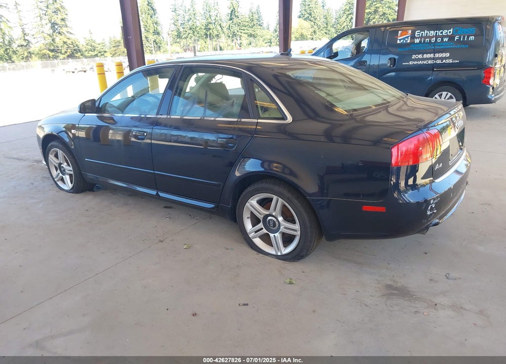 2008 AUDI A4 2.0T/2.0T SPECIAL EDITION VIN: WAUDF78E28A093793