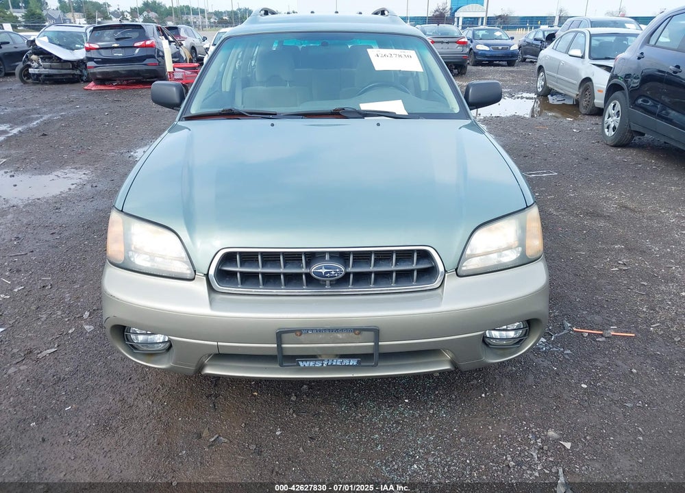 2003 SUBARU OUTBACK VIN: 4S3BH675537622983