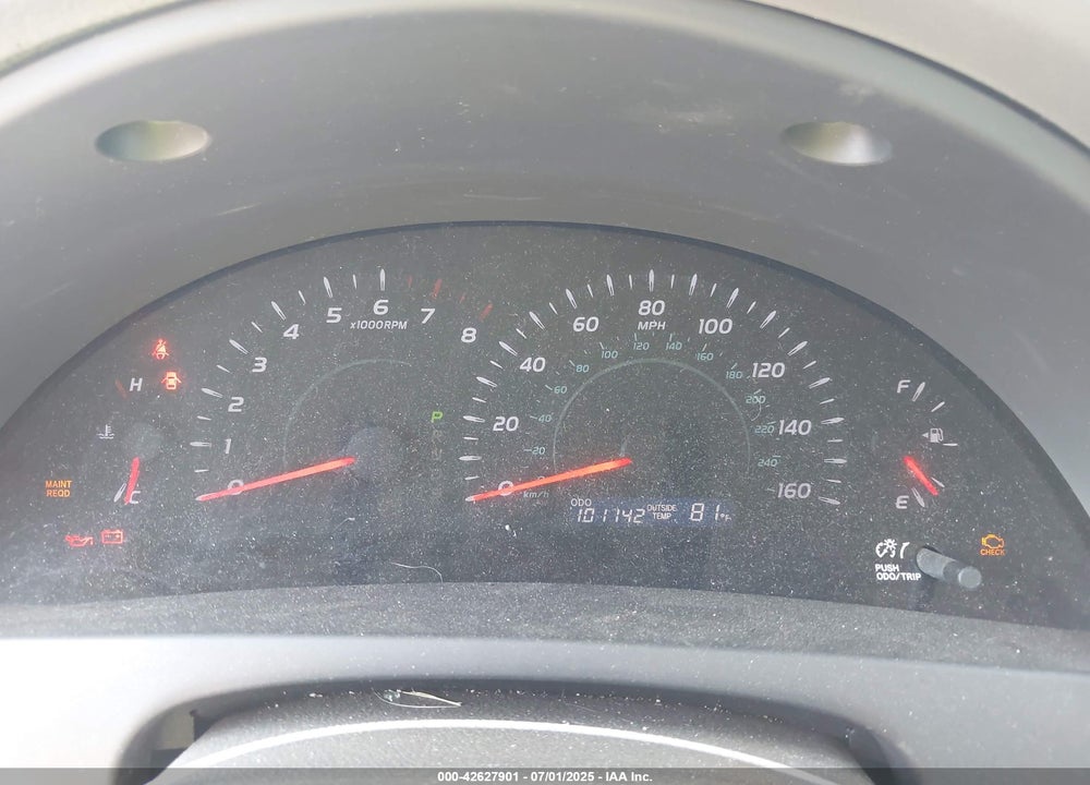2007 TOYOTA CAMRY VIN: 4T1BK46K47U551324