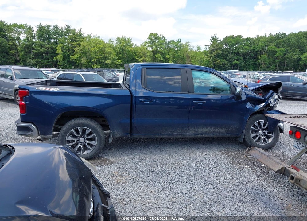2022 CHEVROLET SILVERADO 1500 LTD 4WD SHORT BED LT VIN: 3GCPYDEK2NG108938