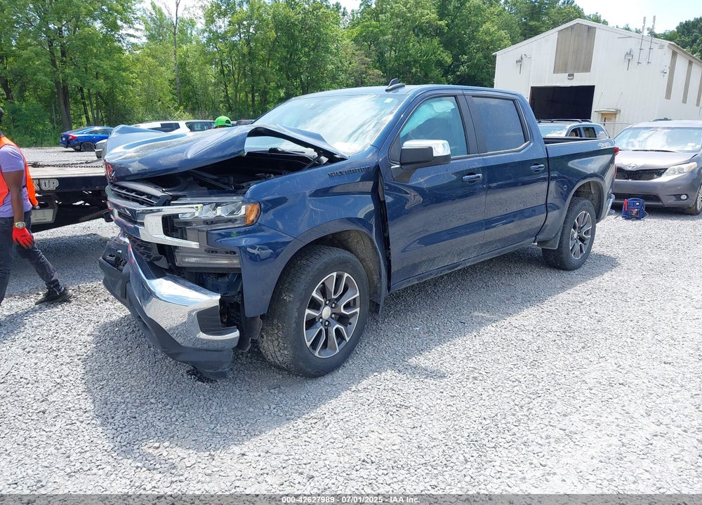 2022 CHEVROLET SILVERADO 1500 LTD 4WD SHORT BED LT VIN: 3GCPYDEK2NG108938