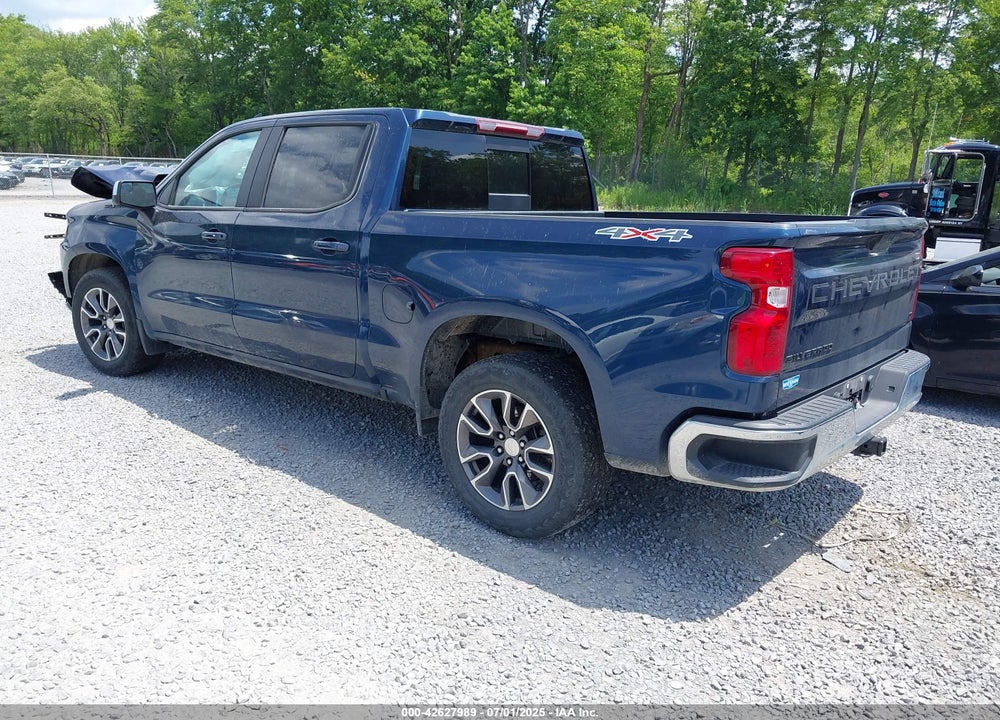 2022 CHEVROLET SILVERADO 1500 LTD 4WD SHORT BED LT VIN: 3GCPYDEK2NG108938