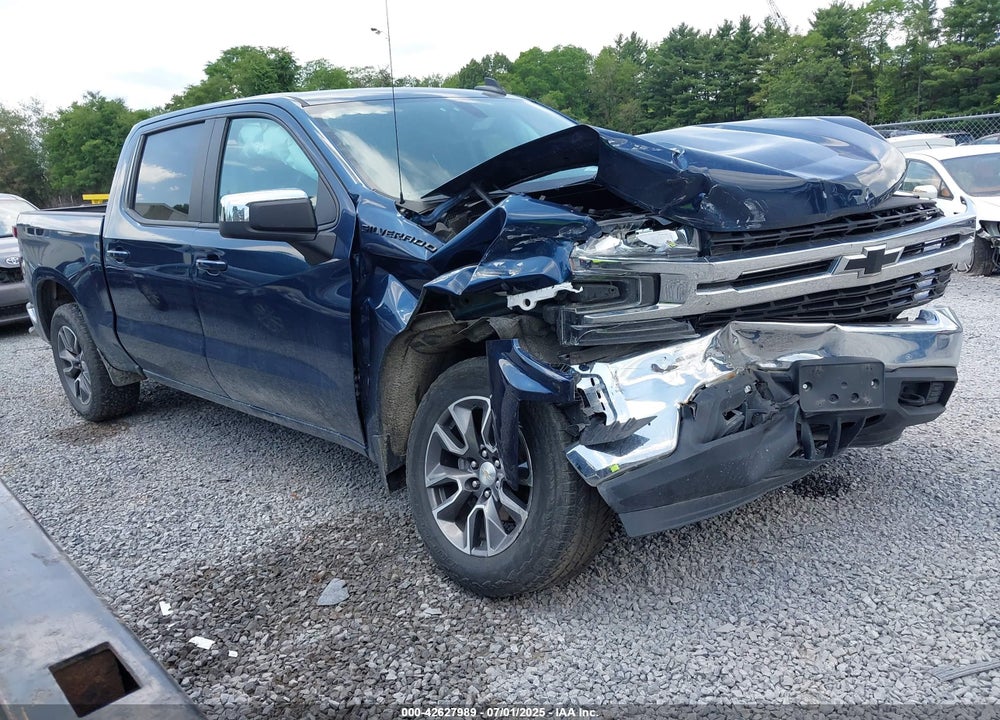 2022 CHEVROLET SILVERADO 1500 LTD 4WD SHORT BED LT VIN: 3GCPYDEK2NG108938