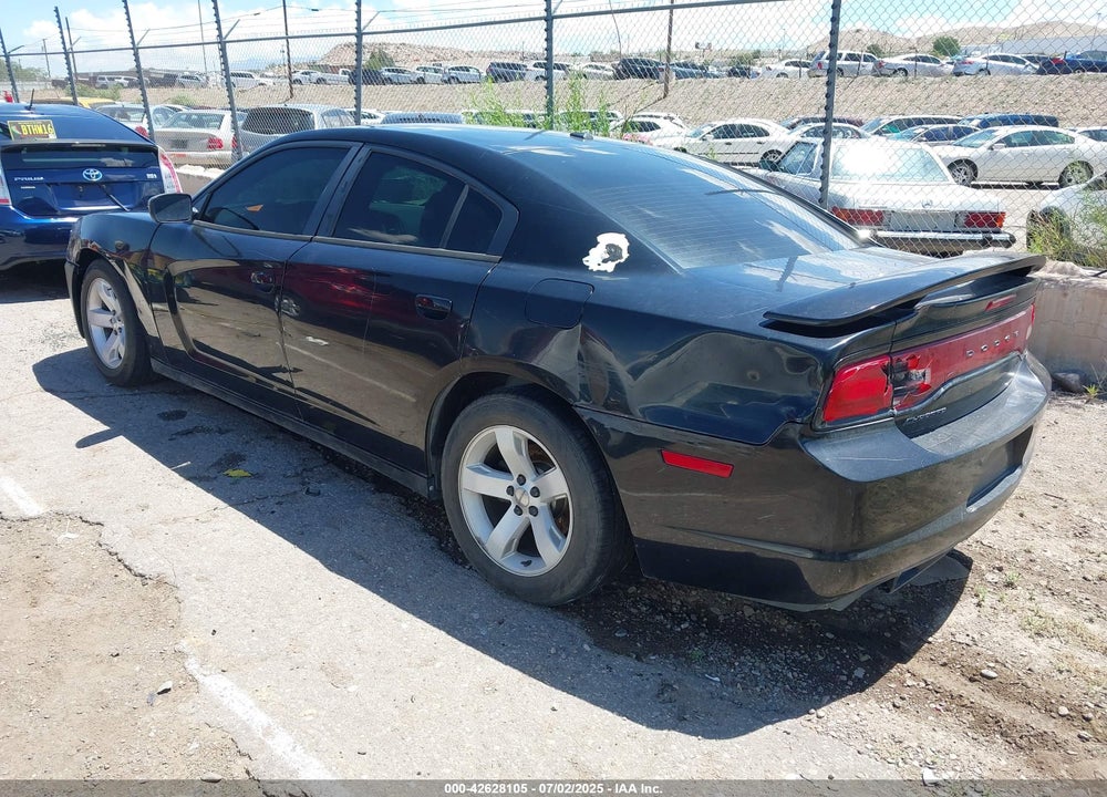 2013 DODGE CHARGER VIN: 2C3CDXHG7DH580297