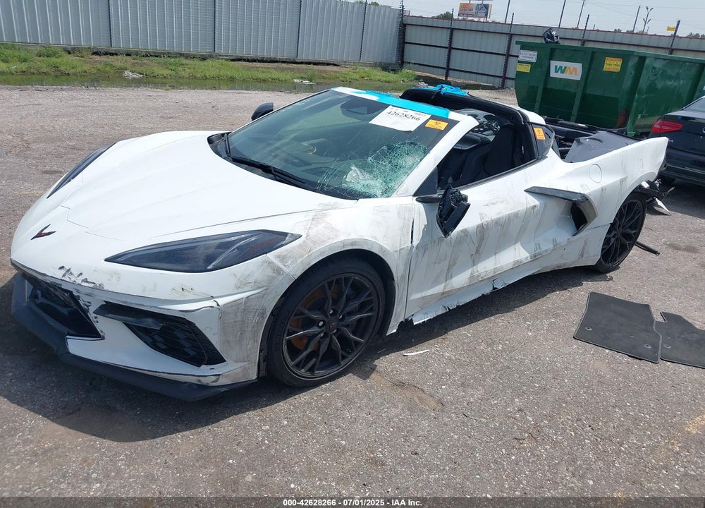 2025 CHEVROLET CORVETTE STINGRAY VIN: 1G1YB2D41S5108731