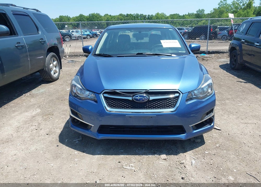 2016 SUBARU IMPREZA VIN: JF1GJAB69GH015990