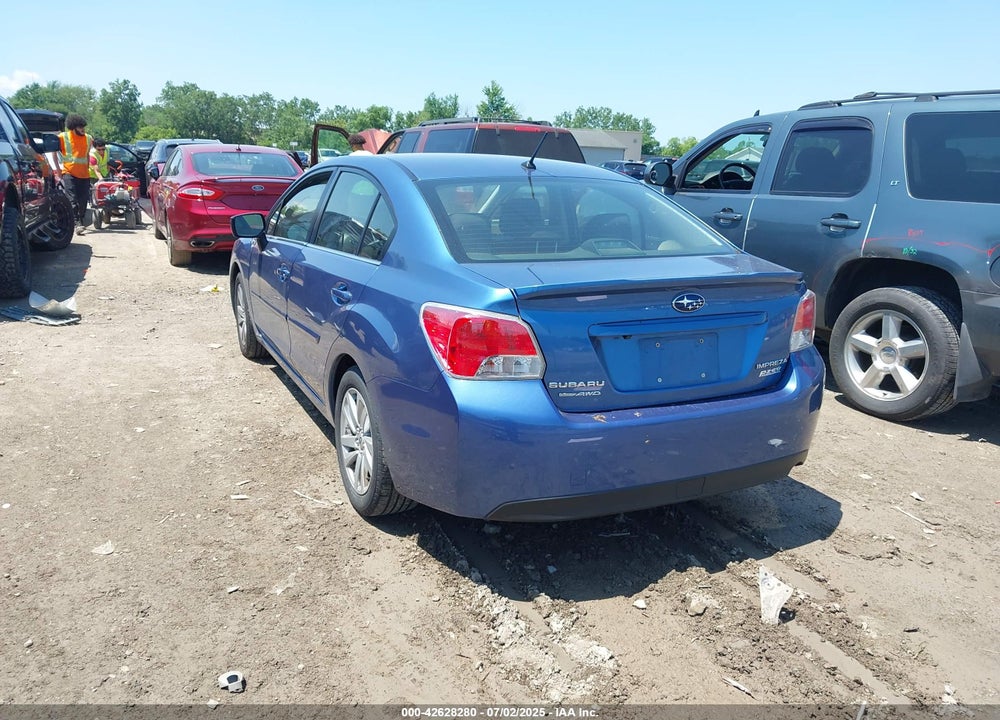 2016 SUBARU IMPREZA VIN: JF1GJAB69GH015990