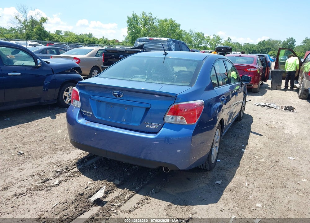 2016 SUBARU IMPREZA VIN: JF1GJAB69GH015990