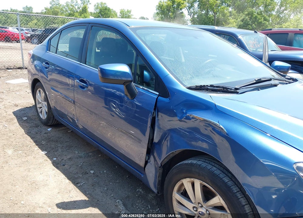 2016 SUBARU IMPREZA VIN: JF1GJAB69GH015990