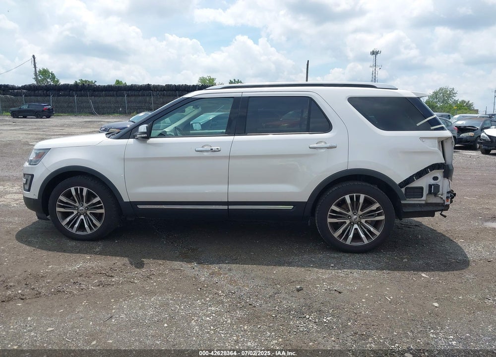 2017 FORD EXPLORER PLATINUM VIN: 1FM5K8HT9HGD01300