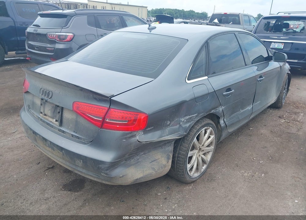 2013 AUDI A4 VIN: WAUFFAFL1DN003981