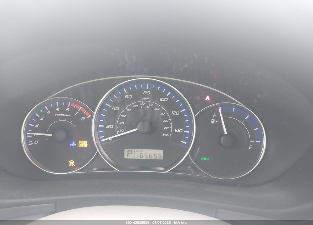 2010 SUBARU FORESTER VIN: JF2SH6CC4AH791986